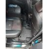 Toyota CHR 9D Diamond Floor Mats Black Grey Stitch With Grey Grass 2017-2019 thumbnail 4