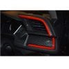 Honda Civic Dashboard and Inner Air Vent Carbon Fiber Trim Set 2016-2021 thumbnail 4