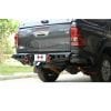 Toyota Hilux Revo Rear Bumper Steel Hamer Matte Black 2016-2019 thumbnail 1