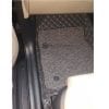 KIA Sportage 9D Diamond Floor Mats Black Grey Stitch With Grey Grass 2019-2021 thumbnail 3