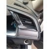 Honda Civic Inner Air Vent Carbon Fiber Trim 3Pcs 2016-2021 thumbnail 4