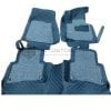 KIA Sportage 9D Diamond Floor Mats Black Grey Stitch With Grey Grass 2019-2021 thumbnail 8