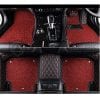 Honda Civic 9D Floor Mats Black Red Grass 2016-2021 thumbnail 1