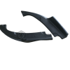 Honda Civic Rear Bumper Side Splitters Matt Black 2016-2021 thumbnail 2