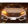Honda Civic Facelift Type R Fog Lamp Covers 2020-2021 thumbnail 9