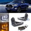 Toyota Hilux Revo LED DRLs Covers 2021-2023 thumbnail 2