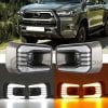 Toyota Hilux Rocco LED DRLs Covers 2021 thumbnail 2