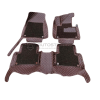 Hyundai Tucson 9D Diamond Floor Mats Coffee with Coffee Grass 2015-2022 thumbnail 1