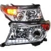 Toyota Land Cruiser FJ200 OEM Style Smoke Head Lamps 2013-2015 thumbnail 1