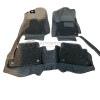 Hyundai Elantra 9D Floor Mats Horizontal Stitch Black With Black Grass 2020-2021 thumbnail 2