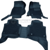 Proton X70 9D Floor Mats Horizontal Stitch Black With Black Grass 2020-2021 thumbnail 2