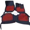 MG HS 9D Floor Mats Horizontal Black Red Stitch With Red Grass 2020-2021 thumbnail 2