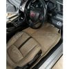 Honda Civic 9D Floor Mats Horizontal Stitch Beige With Beige Grass 2016-2021 thumbnail 4