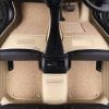 Hyundai Elantra 9D Floor Mats Horizontal Stitch Beige With Beige Grass 2020-2021 thumbnail 1