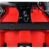 MG HS 7D Floor Mats Horizontal Red with Red Stitch 2020-2023 thumbnail 1