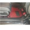 Honda Civic 9D Floor Mats Horizontal Black Red Stitch With Black Red Grass 2016-2021 thumbnail 4
