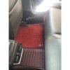 Honda Civic 9D Floor Mats Horizontal Black Red Stitch With Black Red Grass 2016-2021 thumbnail 5