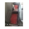 Honda Civic 9D Floor Mats Horizontal Black Red Stitch With Black Red Grass 2016-2021 thumbnail 3