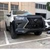 Toyota Hilux Revo Lexus LX570 Style Front Bumper TRD 2021-2022 thumbnail 2