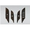 Toyota Hilux Revo Genuine Wood Style Interior Kit 2016-2023 thumbnail 4