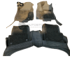 MG ZS 9D Floor Mats Horizontal Stitch Black With Black Grass 2021-2022 thumbnail 2