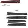 Honda Civic Carbon Fiber Inner Door Handle Trim 2022-2023 thumbnail 3