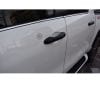 Toyota Hilux Revo Rocco Style Door Handle Covers Matte Black 2016-2023 thumbnail 7