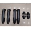 Toyota Hilux Revo Rocco Style Door Handle Covers Matte Black 2016-2023 thumbnail 8