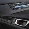 Honda Civic Carbon Fiber Inner Door Handle Trim 2022-2023 thumbnail 5