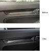 Honda Civic Carbon Fiber Inner Door Handle Trim 2022-2023 thumbnail 1