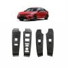 Honda Civic Carbon Fiber Power Window Trim 2022-2023 thumbnail 1