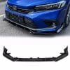 Honda Civic Mugen Style / V1 Style Front Bumper Splitter Carbon Fiber 2022-2023 thumbnail 1