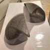 Honda Civic Carbon Fiber Side Mirror Cover Batman Style 2022-2023 thumbnail 3
