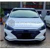 Hyundai Elantra Front Splitter Glossy Black 2023 thumbnail 2