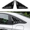 Honda Civic Glossy Black Quarter Louver 2022-2023 thumbnail 2
