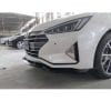 Hyundai Elantra Front Splitter Glossy Black 2023 thumbnail 1
