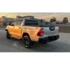 Toyota Hilux Revo Rocco Style Door Handle Covers Matte Black 2016-2023 thumbnail 2