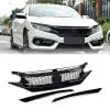 Honda Civic Mesh Grill V2 2016-2021 thumbnail 4