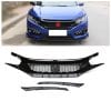 Honda Civic Mesh Grill V2 2016-2021 thumbnail 1
