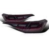 Honda Civic Tail Lamps Smoke V2 2022-2023 thumbnail 6