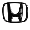 Honda Civic Glossy Black Front Logo Honda 2016-2021 thumbnail 1