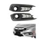 Honda Civic DRLs Fog Lamp Cover 2016-2021 thumbnail 2