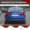 Honda Civic Snake Style Tail Lamps Red 2022-2023 thumbnail 3