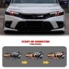 Honda Civic E-Tron GT Style Head Lights | Head Lamps 2022-2023 thumbnail 8