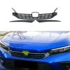 Honda Civic Carbon Fiber Front Grill Lower Trims 2022-2023 thumbnail 1