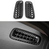 Honda Civic Carbon Fiber Dashboard AC Vent Trims 2022-2023 thumbnail 1