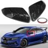 Honda Civic Carbon Fiber Mugen Style Side Mirror Covers 2016-2021 thumbnail 2