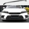 Honda Civic Front Bumper Trim Carbon Fiber 2022-2024 thumbnail 2