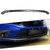 Honda Civic Front Bumper Trim Carbon Fiber 2022-2024 thumbnail 1