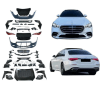 Mercedes Benz W221 2006-2013 Upgrade to W223 S450 2021 Body Kit thumbnail 1